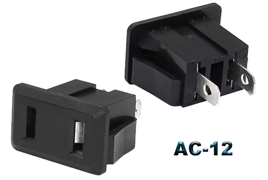 IEC320 C14 Elektrische AC-Buchse 3-polig Rot LED 250V 10A Sicherung Buchse Stecker Einlassanschluss 2-polige Buchse Montage-Wippschalter – Detail 27