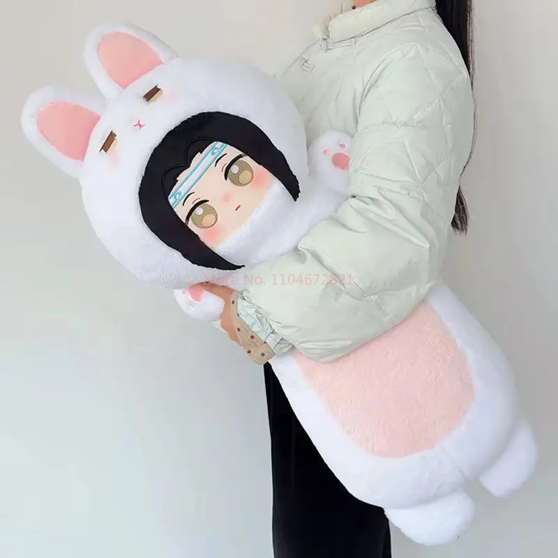 

Mo Dao Zu Shi Wei Wuxian Lan Wangji 80cm Large Cute Plush Pillow Soft Stuffed Cotton Doll Hugging Pillow Birthday Gift For Girls
