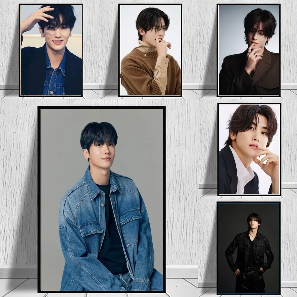 Korean Celebrity Park Hyung Sik Poster Wall Art Home Decor Room Decor Digital Painting Living Room Restaurant Kitchen Art