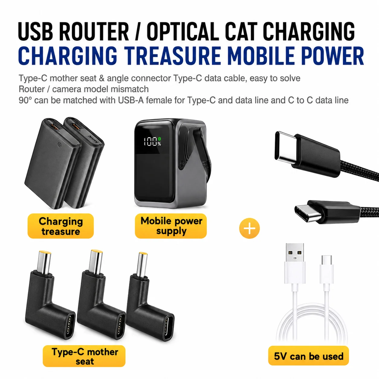 5V Type-C to DC Charging Adapt - Gaming Console Psp recension och pris