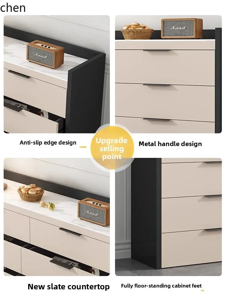 TQH-c13  solid wood living room wall storage chest bedroom storage cabinet 68 chest cabinet