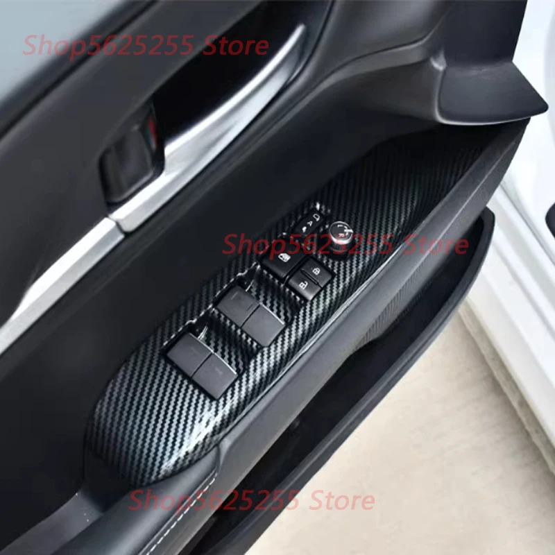 For Toyota Camry 9th Gen 2024 Car Door Glass Lift Panel Frame Armrest Car Interior Decoration Modification Protective Supplies