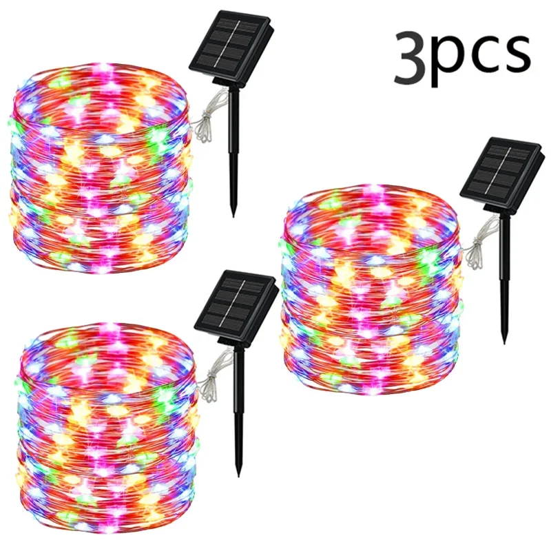 OKAL RED EAST LED Solar Lichterkette 3