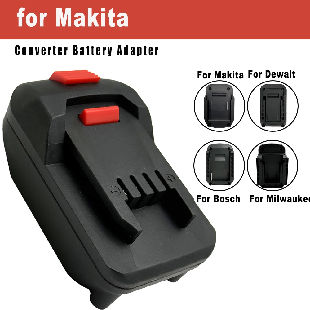 Adaptador batería 18V Makita Bosch Milwaukee Dewalt a Parkside X20V