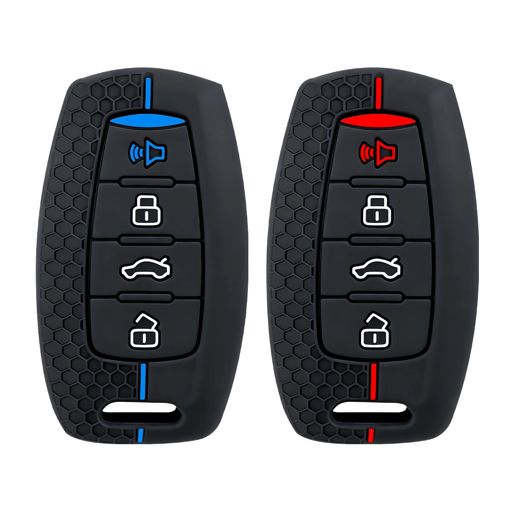 Silicone Key Case for Haval F7x H6 2023 Accessories Car Key Cover Keychain for Haval Jolion Joico Jollein F7 H6 Jolyon F7H Dargo