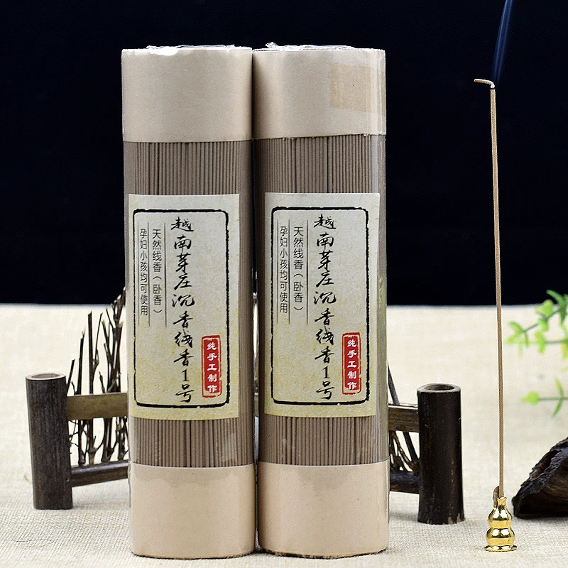 Natural Agarwood Incense Vietnam Authentic Indoor Incense Calming Mind Purifying Air Aiding Sleep Offering Buddha Joss Stick