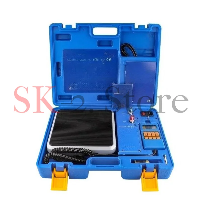 Refrigerant filling weighing electronic V is suitable for fluoride quantitative adding scale air conditioner refrigeration tool