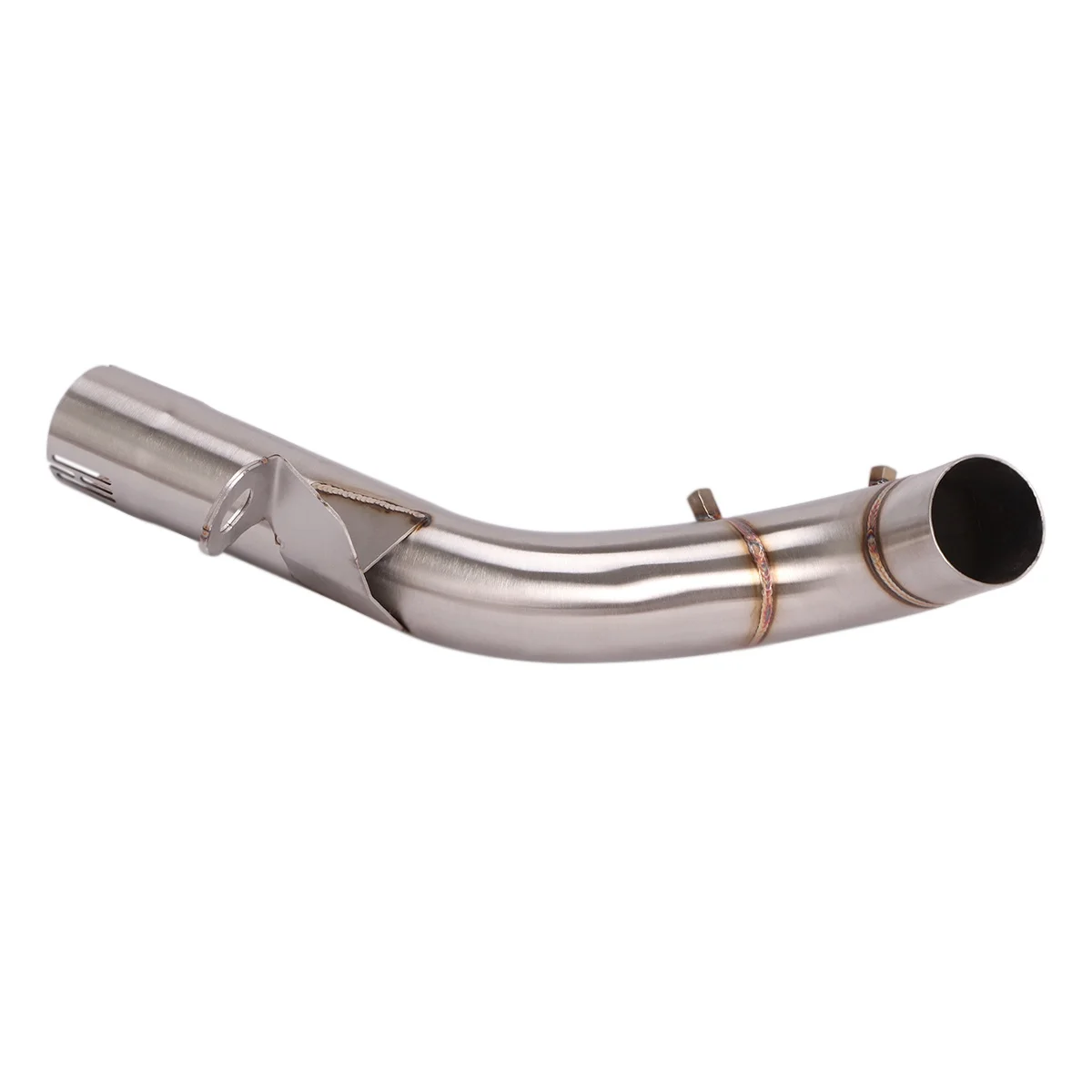 Modified Escape Motorcycle Exhaust Modify Stainless Steel Middle Link Pipe For BMW F750 850GS 2018-2025