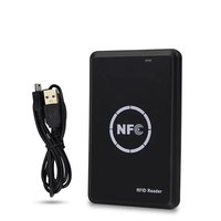 RFID Card Reader Copier Duplicator Key Fob NFC Smart Card Reader Writer 13.56MHz Encrypted Programmer UID Smart Keyfobs