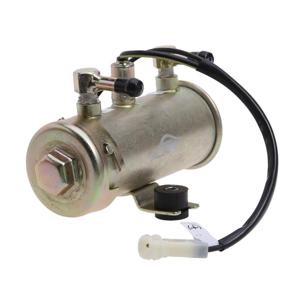 Kit de bomba de gasolina de 12V, cubo facetado superior rojo Universal, piezas de coche, accesorio de repuesto de bomba de combustible