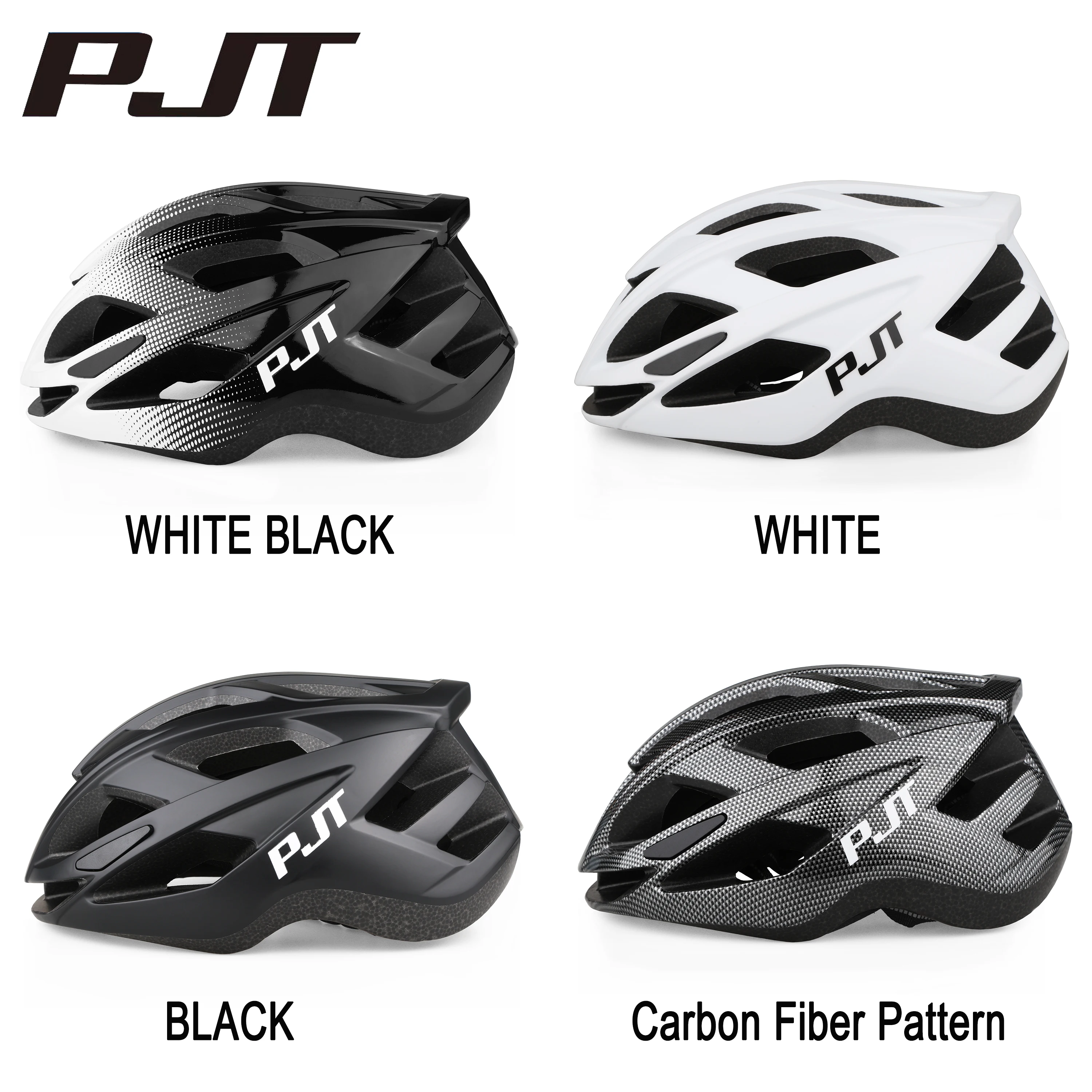 AliExpress PJT Adult Ultralight Cycling Helmet Safety Cap Bicycle Helmet for Women Men Racing Bike Equipments Road MTB Riding Bike Helmet