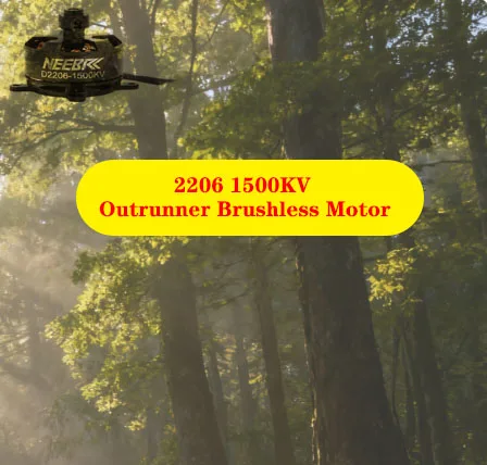 

NEEBRC 2206 1500KV Outrunner Brushless Motor 2-3S for RC FPV Drone Fixed-wing Quadcopter Multicopter UAV ESC Speed Controller