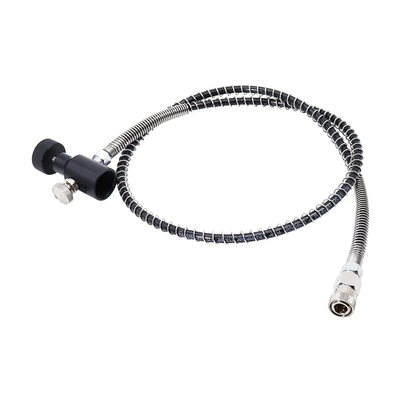 Adaptador de estação de preenchimento AC88-PCP com linha de mangueira de 37 polegadas para ar de alta pressão ou CO2