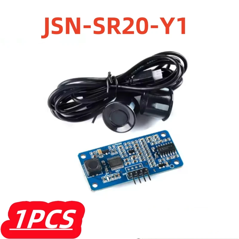 JSN-SR20-Y1 Waterproof Dustproof Ultrasonic Ranging Module Distance Measuring Sensor Probe Blind Spot Robot Obstacle Avoidance