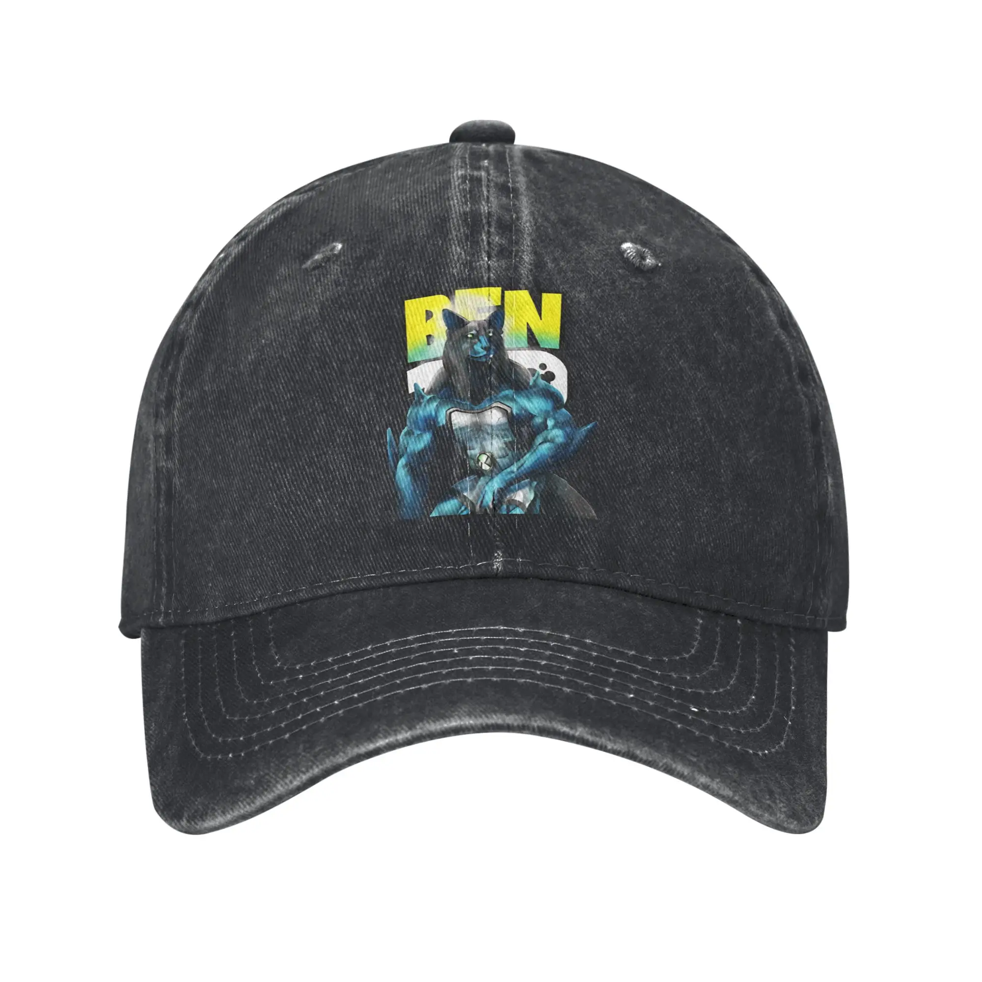 Gorra de verano con visera para el sol, nuevas gorras de Hip Hop de Ben 10, sombrero de vaquero de Ben 10, gorras con visera