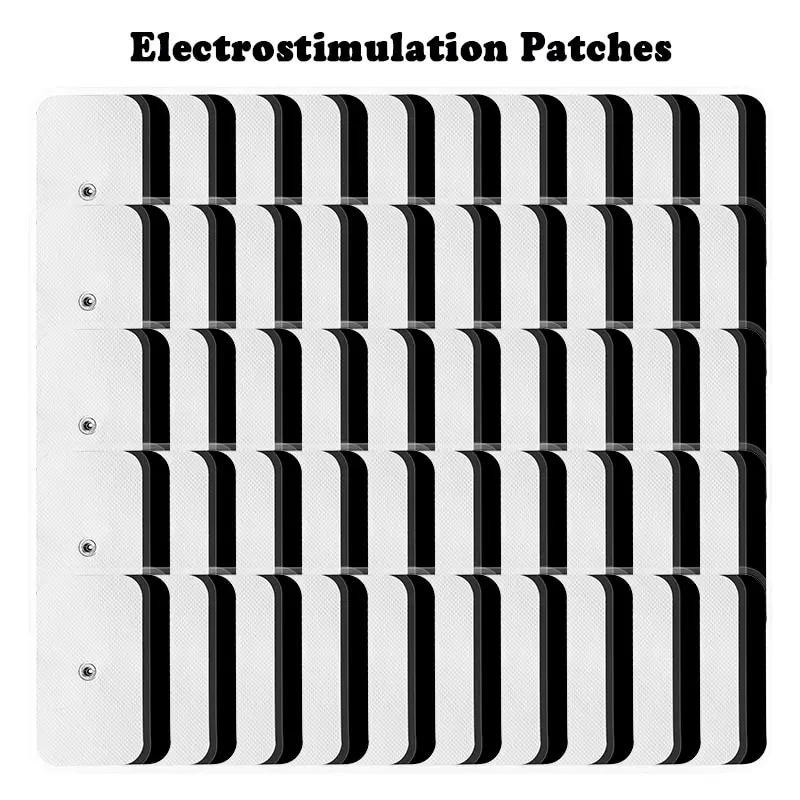 

50/100Pcs Tens EMS Muscle Stimulator Electrode Pads Self Adhesive Conductive Acupuncture Digital Therapy Electric Body Massager