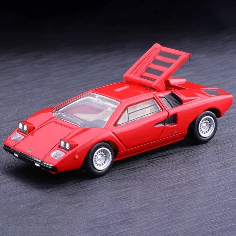 TAKARA TOMY-Lamborghini Countach Premium Tomica Diecast Metal Modelo, Lp 400, Liga de Brinquedos, Veículo Motorizado, Presente para Crianças, TP33,