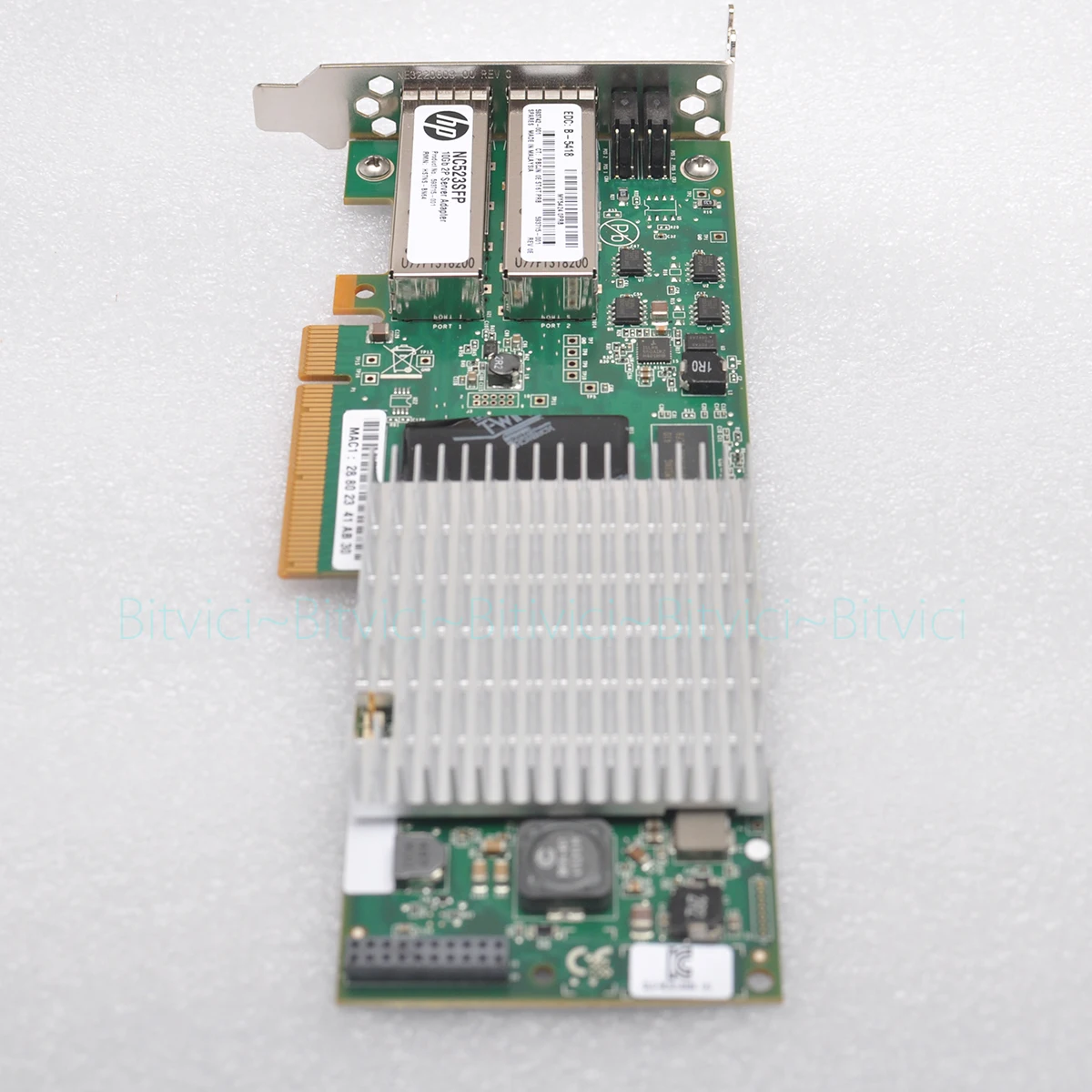 Hp NC523SFP Dual Port 10GbE Sfp Pci-E Nic Glasvezel 10G Netwerkkaart Adapter QLE-3242 593742-001 593715-001 593717-b21