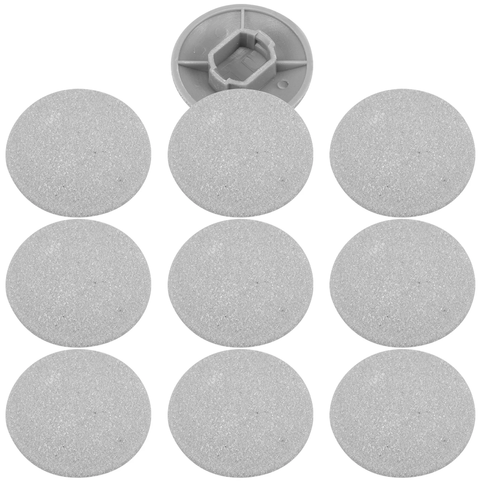 

10 Pcs Foot Grinder Replacement Heads Electric File Pad Black 4 0CM Hard Skin Remover Nail File Tools Durable Practical