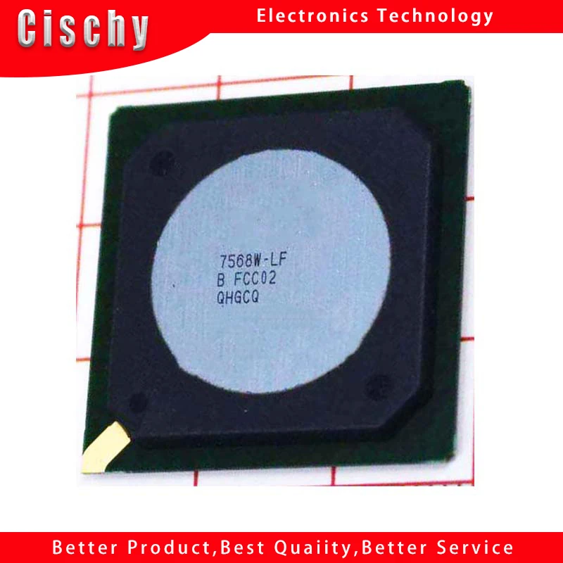 1pcs/lot 7568w-LF 7568 SVP-WX68-7568W-LF 7568W BGA  LCD chip electronic In Stock