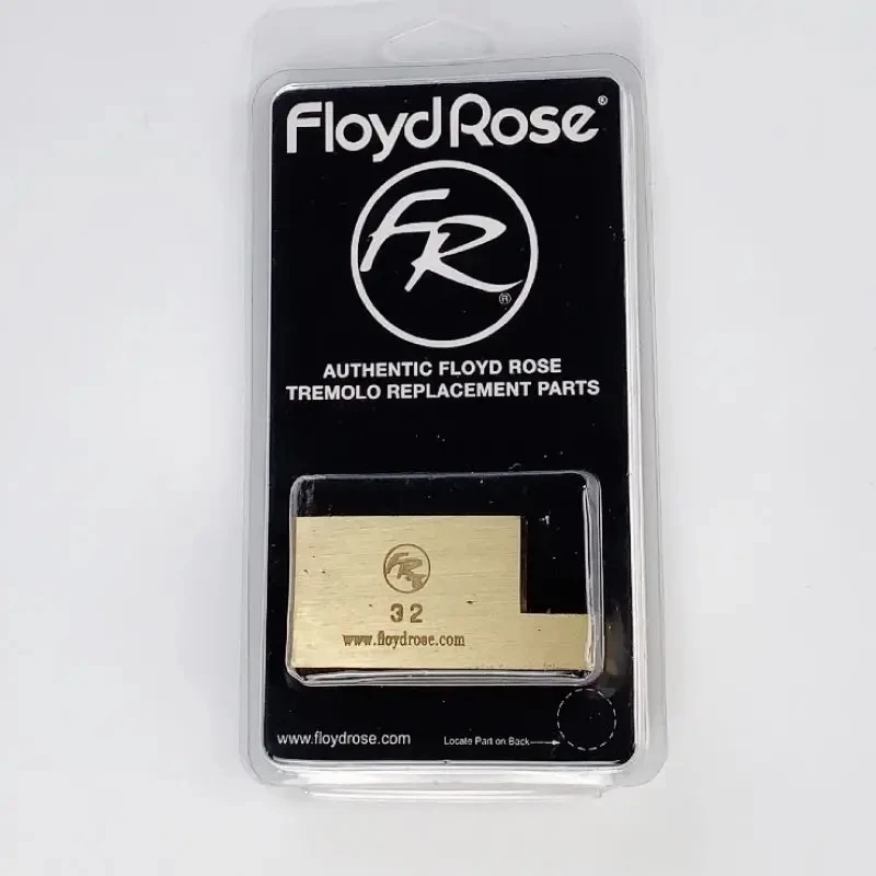 كتلة نحاسية أصلية من العلامة التجارية فلويد روز 32 مم/37 مم على شكل حرف L - مصنوعة من فلويد روز