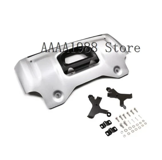 2020 2021 2022 جودة عالية الفولاذ المقاوم للصدأ سيارة الجبهة واقي مصد السيارة الحرس لوحة يناسب لاند روفر المدافع 110