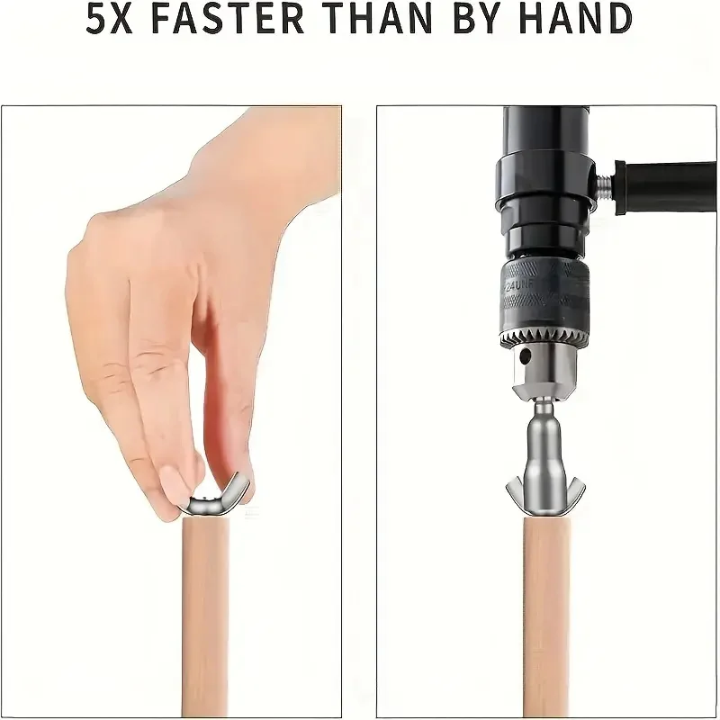 1pc High-Carbon Steel Socket Nut Wrench - Slot Sleeve Butterfly Bolt Sockets For Electric Screwdriver Hand Tools