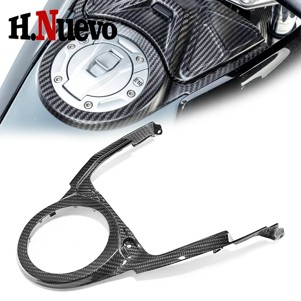 

Compaitible With BMW R1300GS 2023 2024 2025 Carbon Fiber Fuel Tank Cover Guard Fairing Kit Motorcycle Accessories