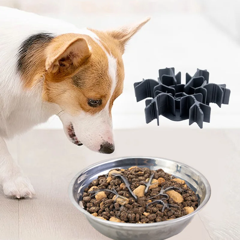 

Silicone pet slow feeder with suction cups, anti-slip, easy to clean, suitable for most pets, anti-choking pad
