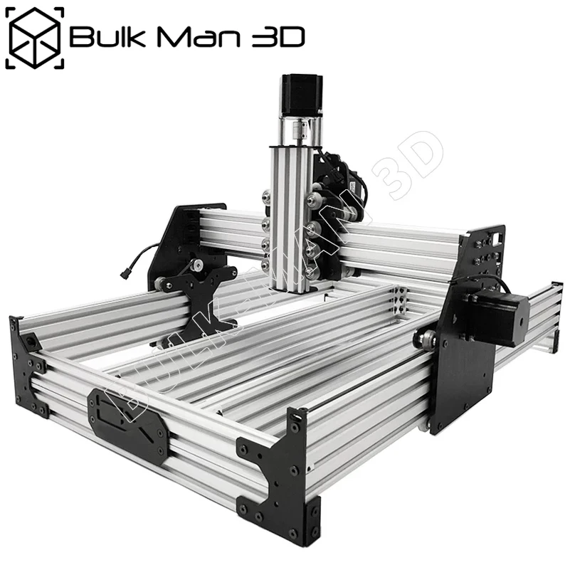 20%off BulkMan 3D OX CNC Router Mechanical Kit 4Axis Woodworking Engraving Milling Machine Belt Driven with Nema23 Stepper Motor