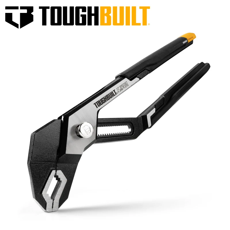 

TOUGHBUILT TB-H3-51-V10/TB-H3-51-V12 10 "/12" V-образные щипцы SpeedSet, быстро регулируемые универсальные прочные ручные инструменты