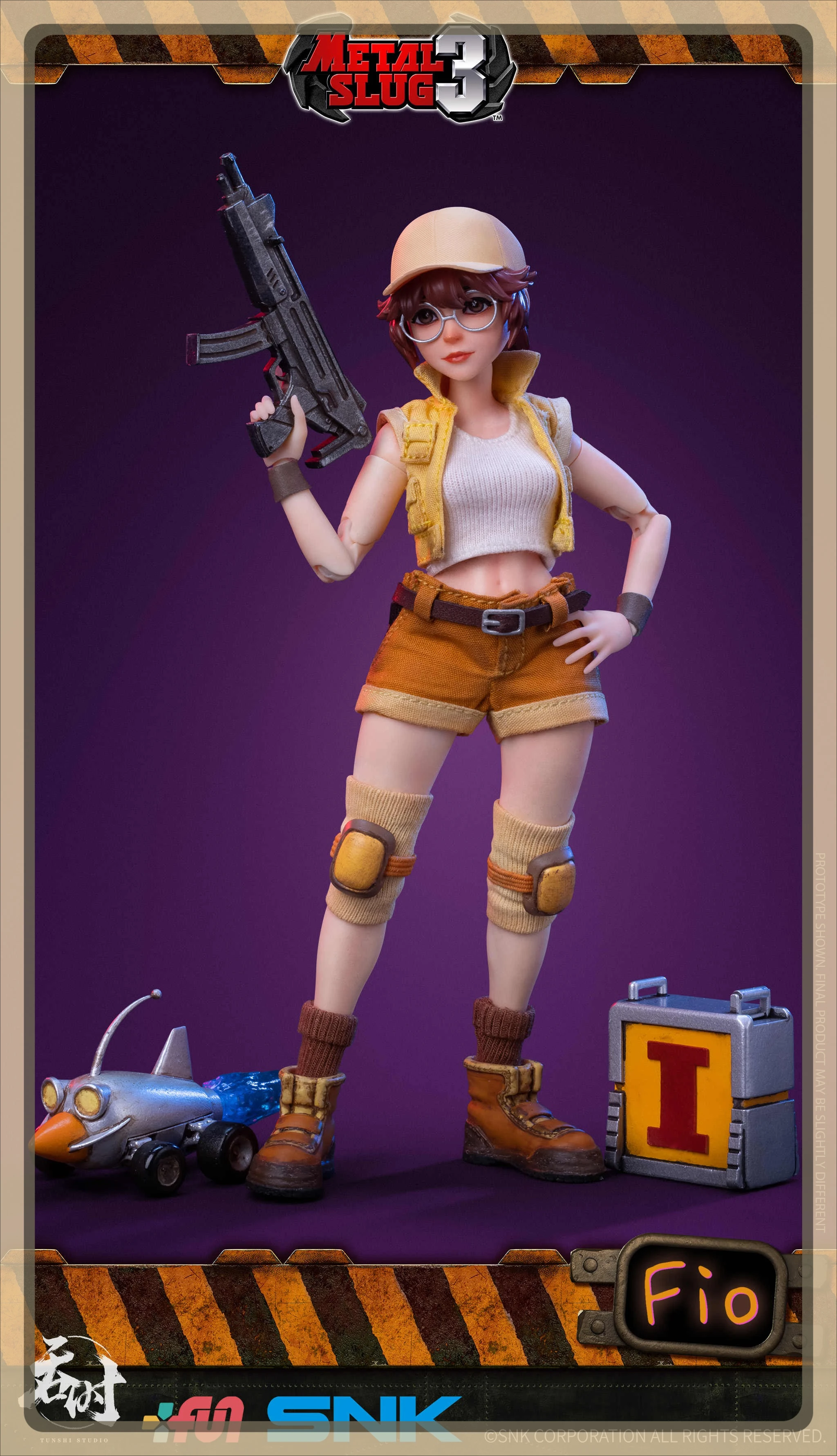 

Оригинальная фигурка Snk Metal Slug, игрушка Fior Airi Sisters 1/12, коллекция тканей, Коллекционная модель, украшение