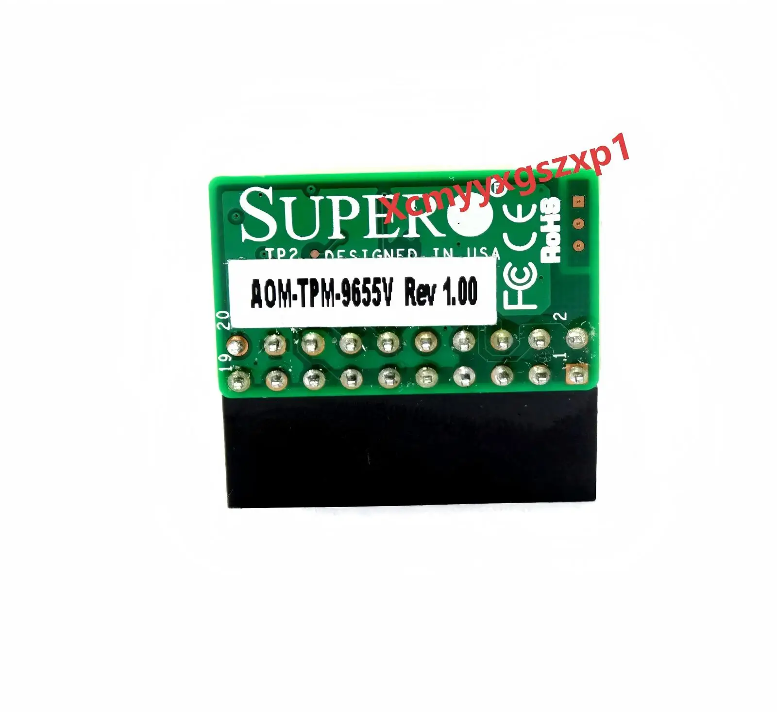 1pcs Supermicro AOM-TPM-9655V Server Security Add on 20-Pin - TPM 1.2 Trusted Module ﻿