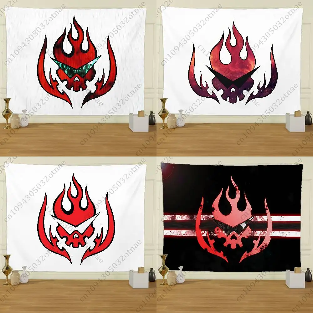 

T-Team D-Dai-G-Gurren Flag Tapestry Creative Pattern Photo Living Room Wall Art Decor Party Outdoor Decorate Banners