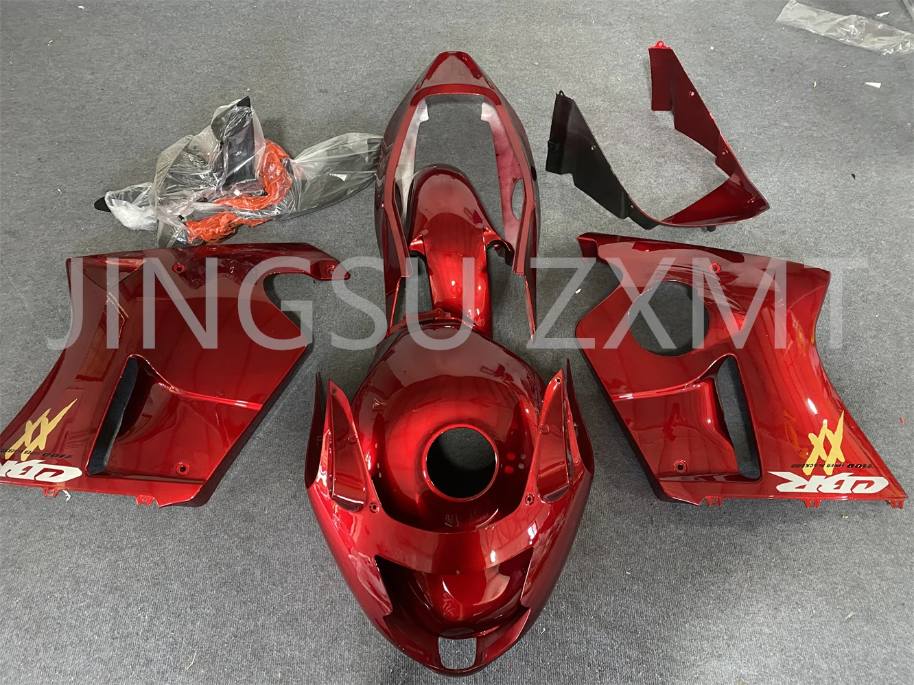 Injection Mold Fairings Kit for HONDA CBR1100XX 97-03 CBR1100 CBR 1100XX 1997 1999 2000 2001 2003 ABS Hot Red Bodywork Set