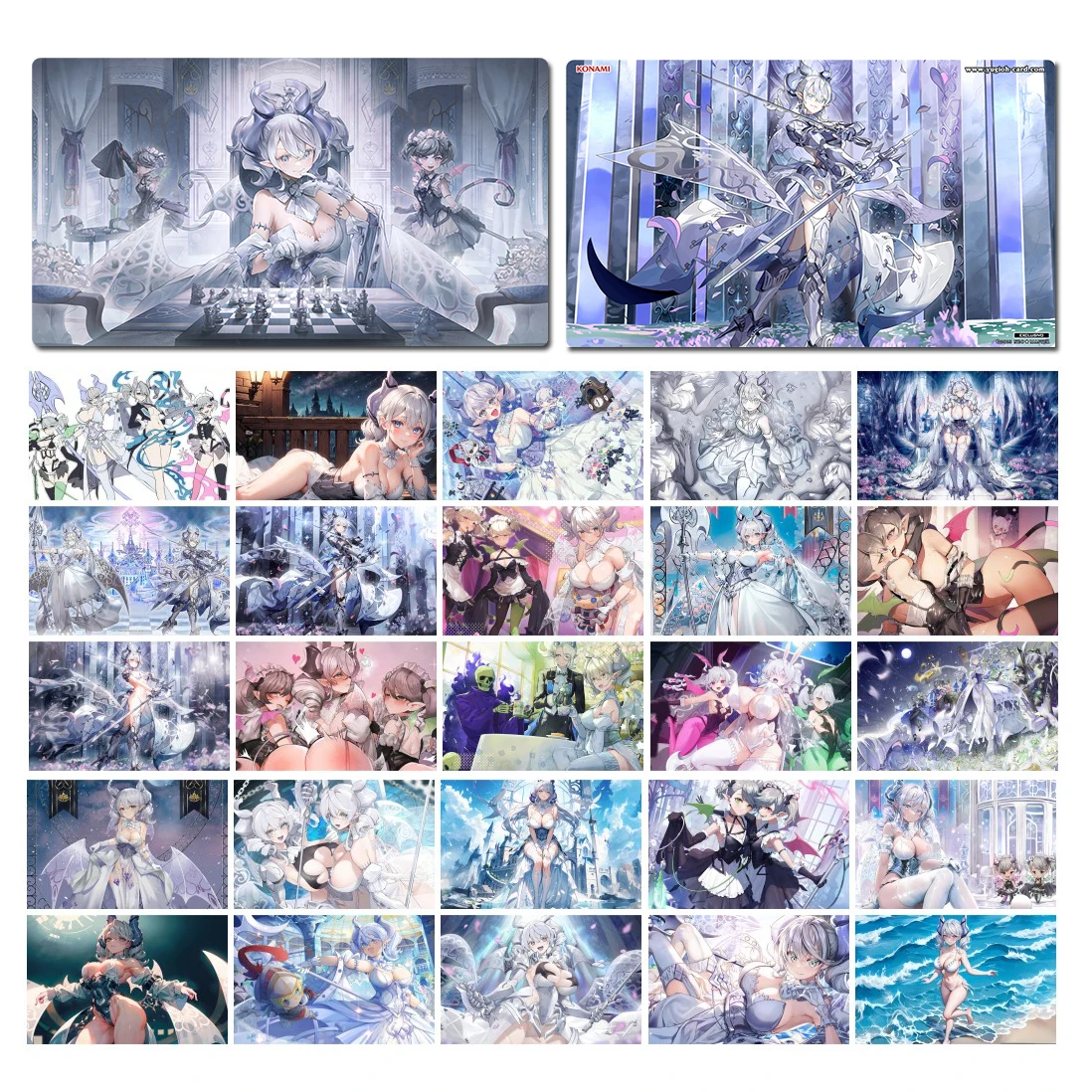 

YuGiOh OCG Labrynth of The Silver Castle TCG CCG Mat Trading Card Game Mat Table Playmat Mousepad Mouse Pad Rubber Desk Play Mat