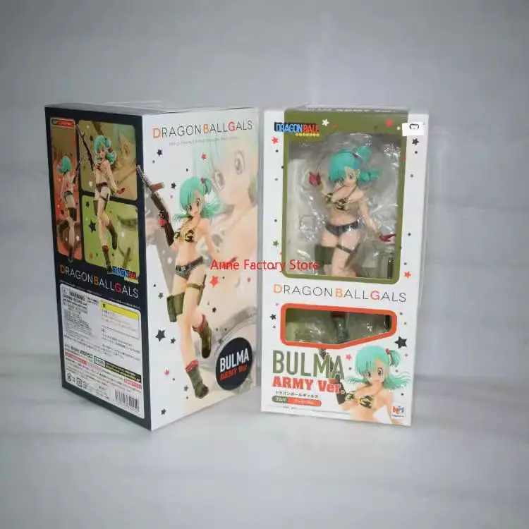 

Фигурка Ragon Ball Bulma, камуфляжная фигурка Bulma, экшн-модель, милые блестящие гламурные Gk, Коллекционная кукла для комнаты, 22 см, украшения, игрушки