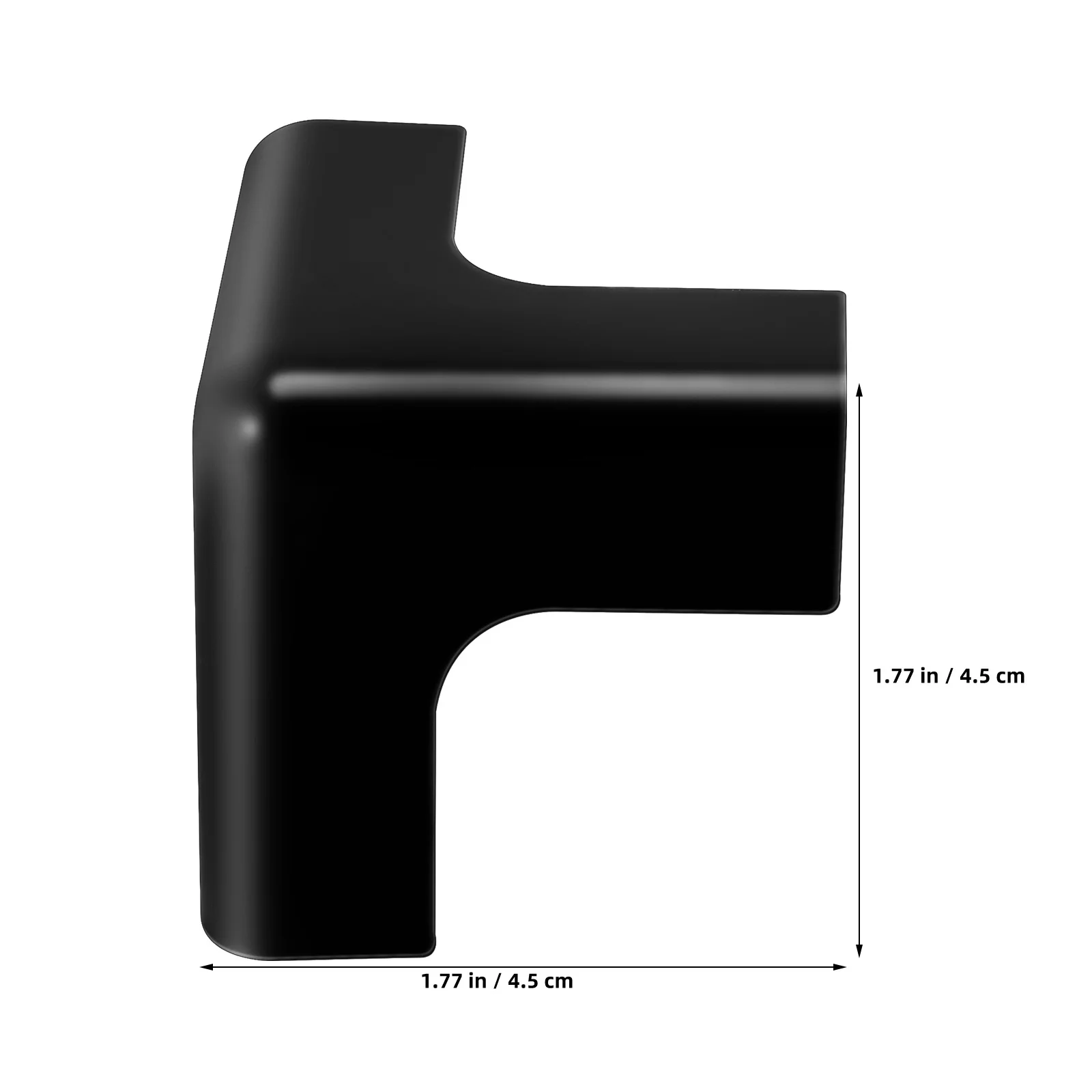 4 قطع من واقيات أثاث الزوايا المضادة للتصادمات، واقيات حافة الطاولة الناعمة من مادة PVC لحماية سلامة الطفل، واقي الزوايا المزخرف