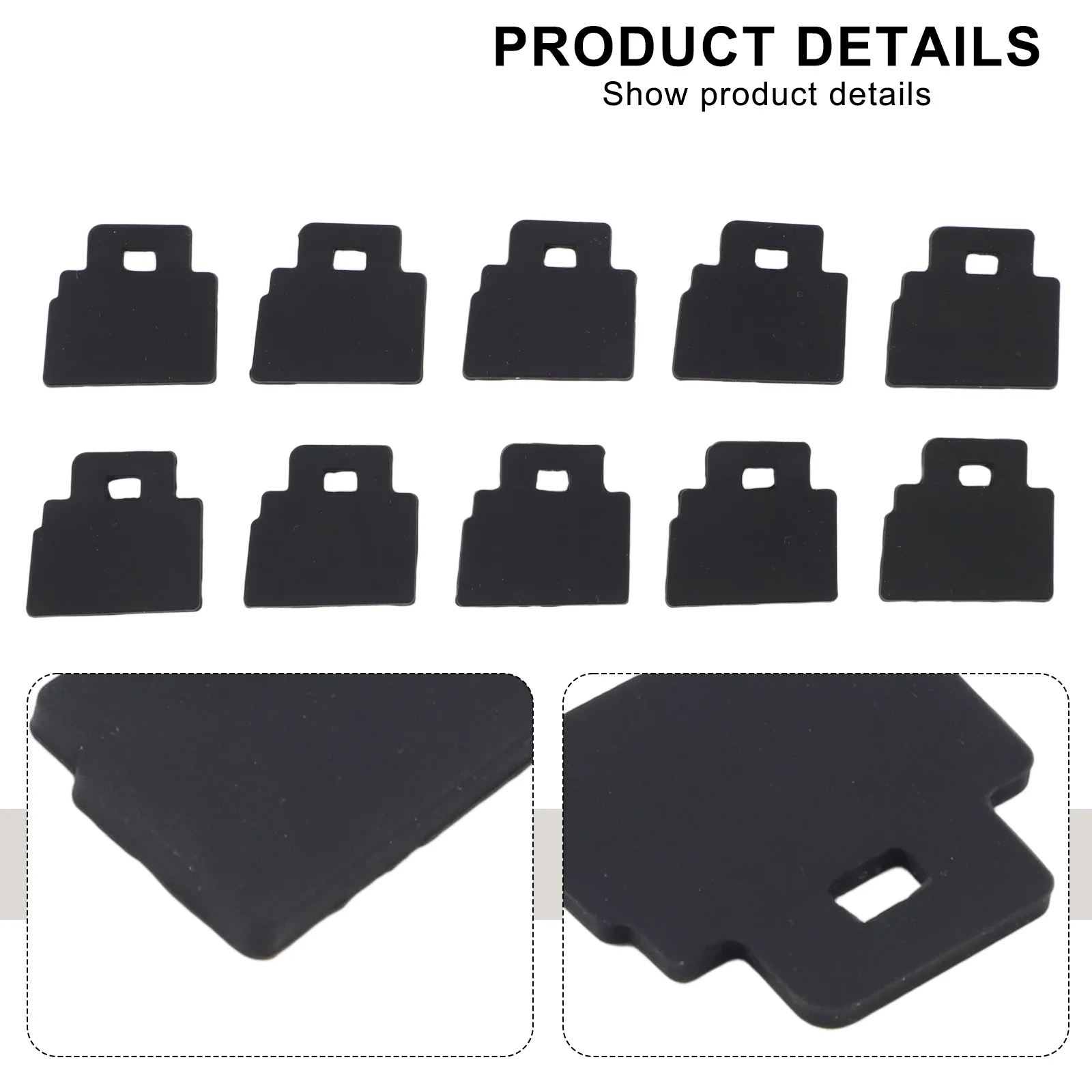 10 pieces for DX4 Wiper Rubber Blades for Roland 540MT XJ 640 XJ 740 540 SP 540 eco and water based ink printers