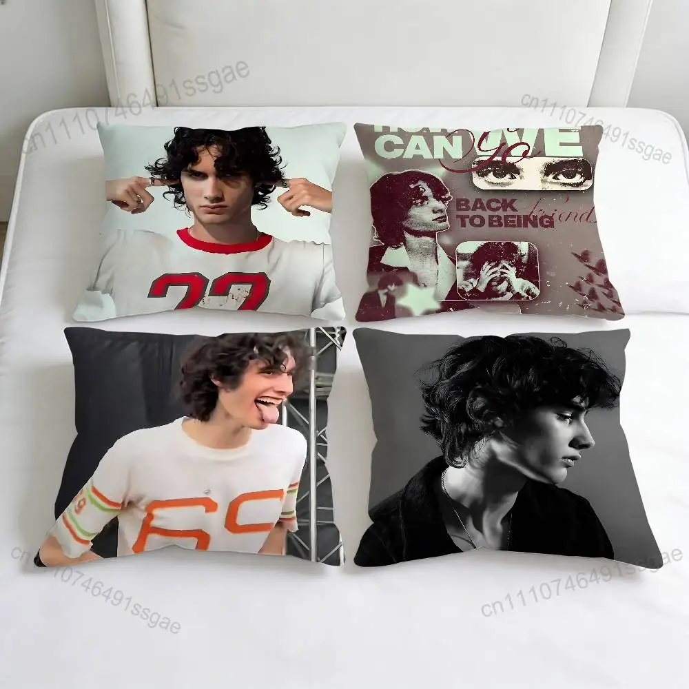 

S-Sombr I Barely Know Her Square Pillow Case Soft Decorative Throw Pillow Cover for Home Sofa Bed