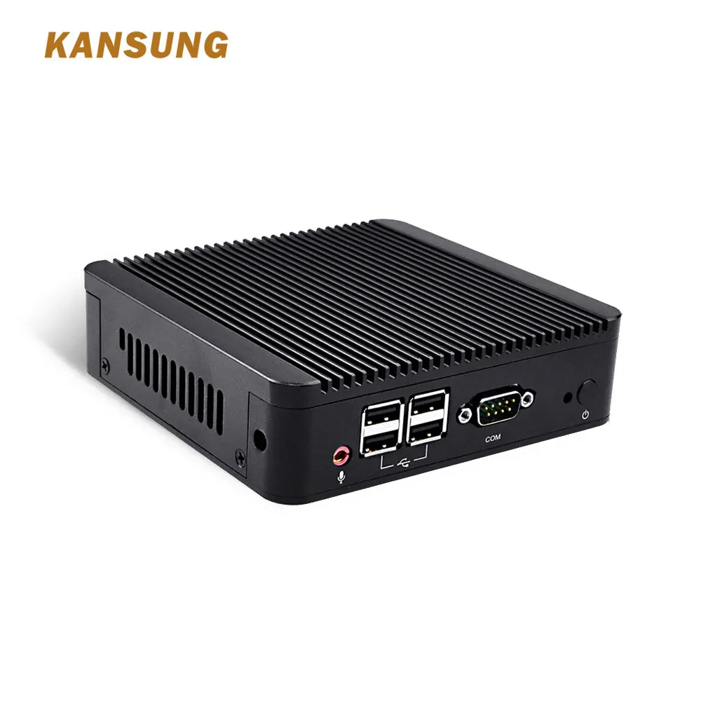 

Kansung K210S Fan Design Core i3 3217U Dual Core Processor DDR3 Socket Up to 8G with 2 LAN Pfense Firewall Mini PC