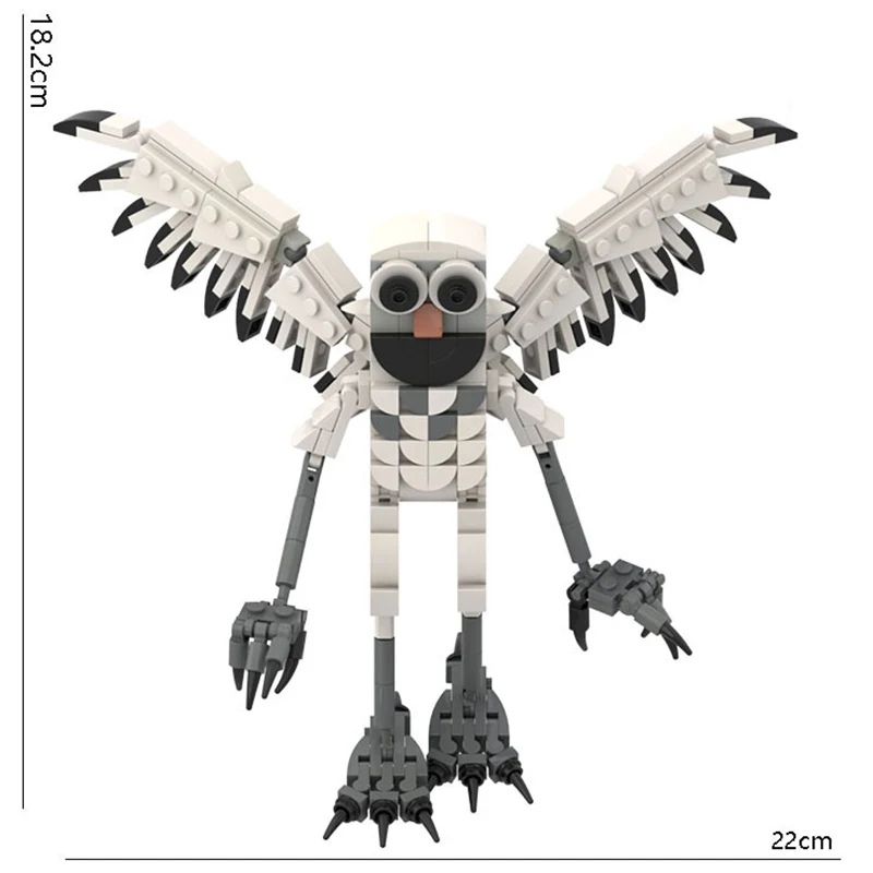 ตัวต่อบล็อก 99 คืนในป่า ของเล่นประกอบแบบจำลองสำหรับเด็ก ของขวัญวันฮาโลวีน ชุดตัวต่อบล็อก 99 คืนในป่า