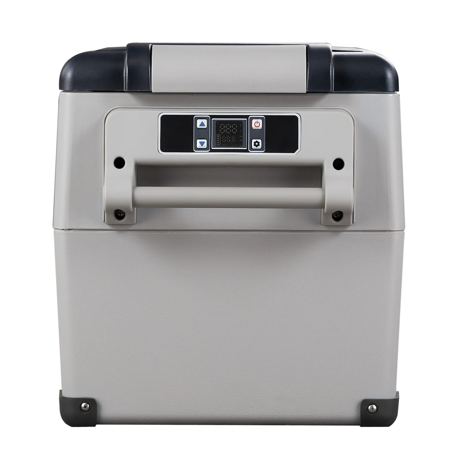 Podofo 35L 45L 55L Auto-Kühlschrank Mini-Kühlschrank Gefrierschrank für Nutzfahrzeuge Tragbarer Kompressor-Kühler 12/24V DC 110-240V Kühlbox für Camping