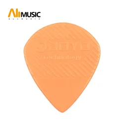 JOYO Non-slip Black Guitar Picks For Electric Acoustic Guitar Bass Folk 1.4 Plastic Steel Material Anti Wear Durability Plectrum