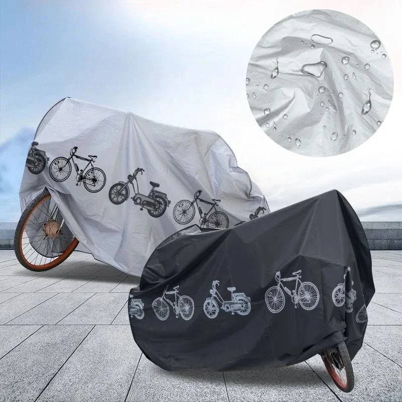 

Bike Cover Waterproof Raincover Bicycle Gear Motorcycle Electric Vehicle Outdoor Sunscreen Anti-UV Dustproof Bicycle Accessories