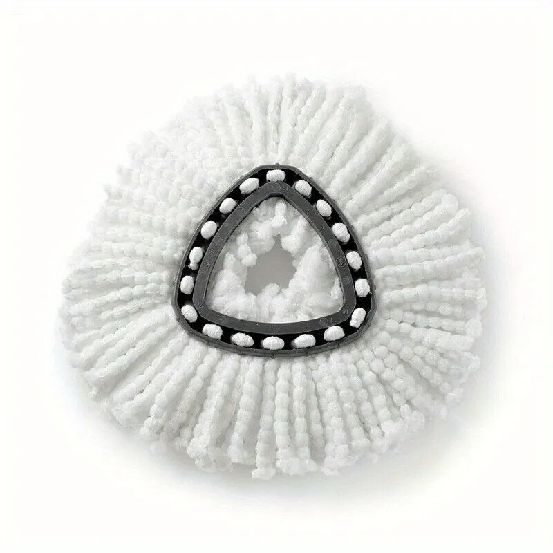 4pcs, Spin Mop Head, Replacement Mop Head For Spin Mop, Washable Durable Mop Head Refill, Wet And Dry Cleaning,