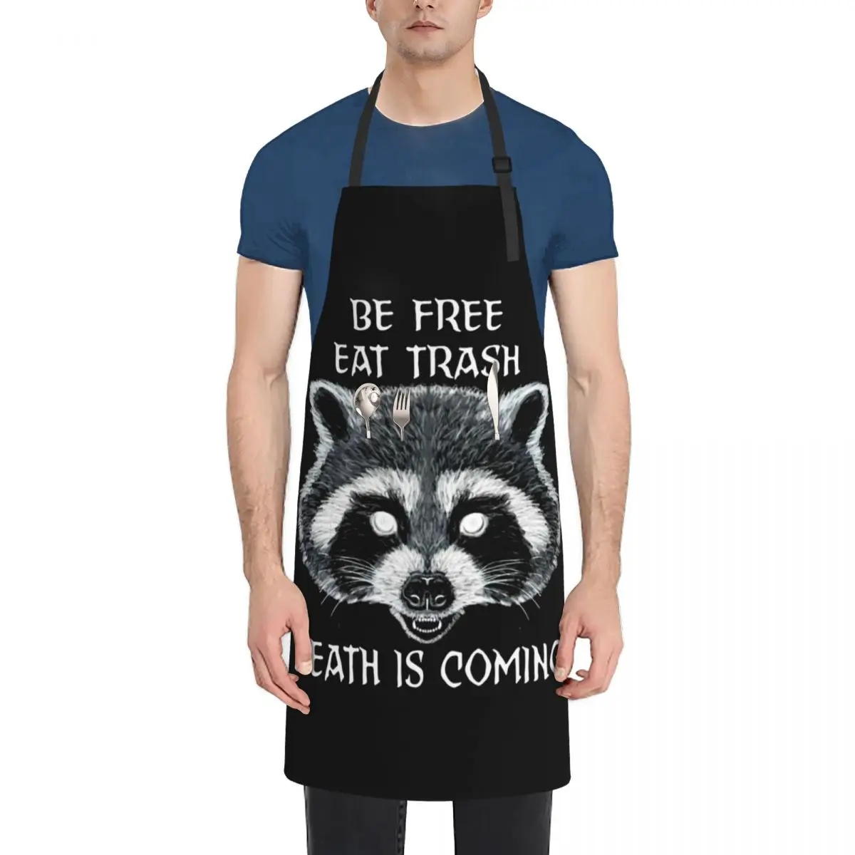 Trash Panda Meme Apron Kitchen Items For Home Things For The Home for women halloween Novelties Kitchen And Home Apron