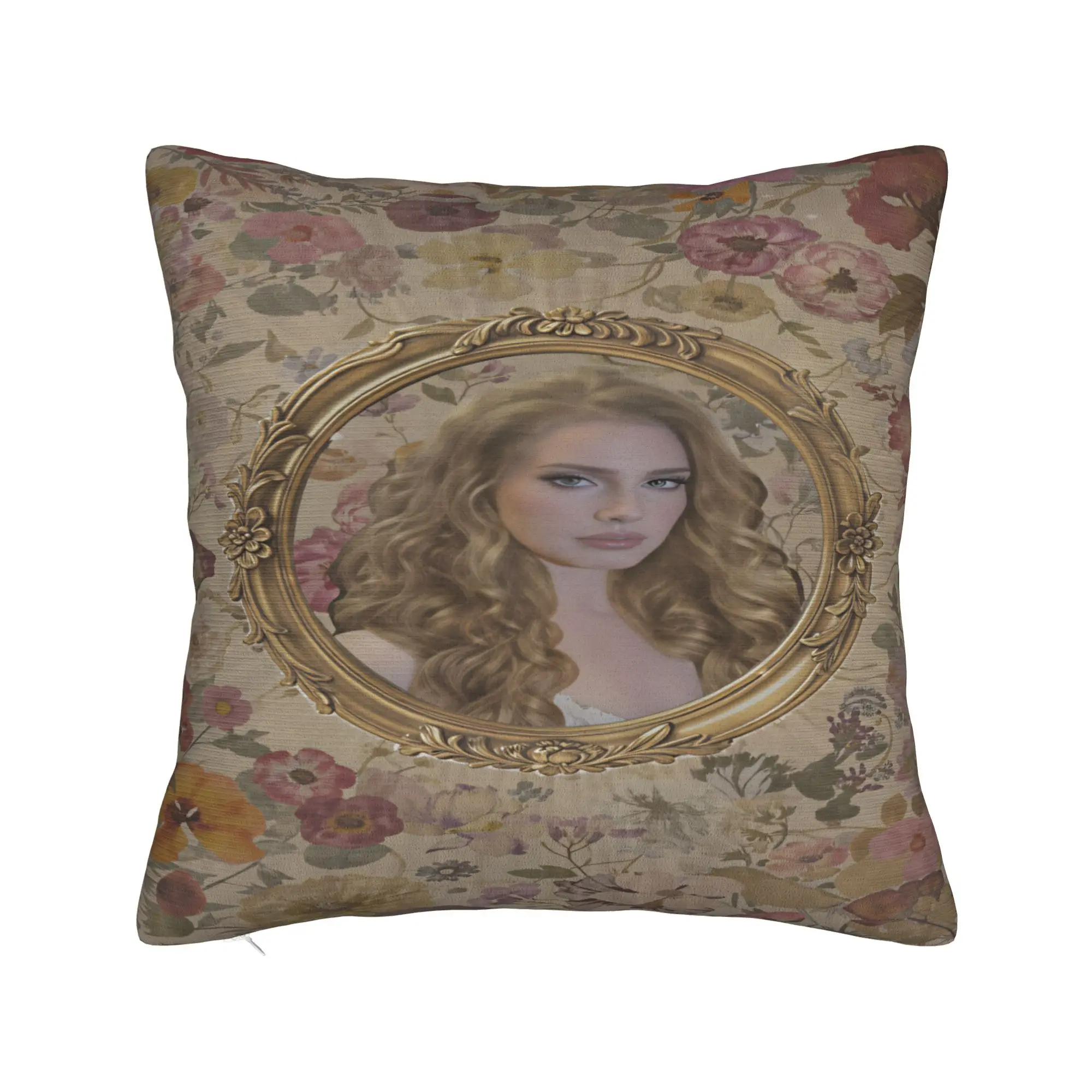 Lana Del Rey Singer Lizzy Grant  Pillow Case  Soft Pillow Cover Novelty Pillowcases For Sofa Couch Bed Living Room