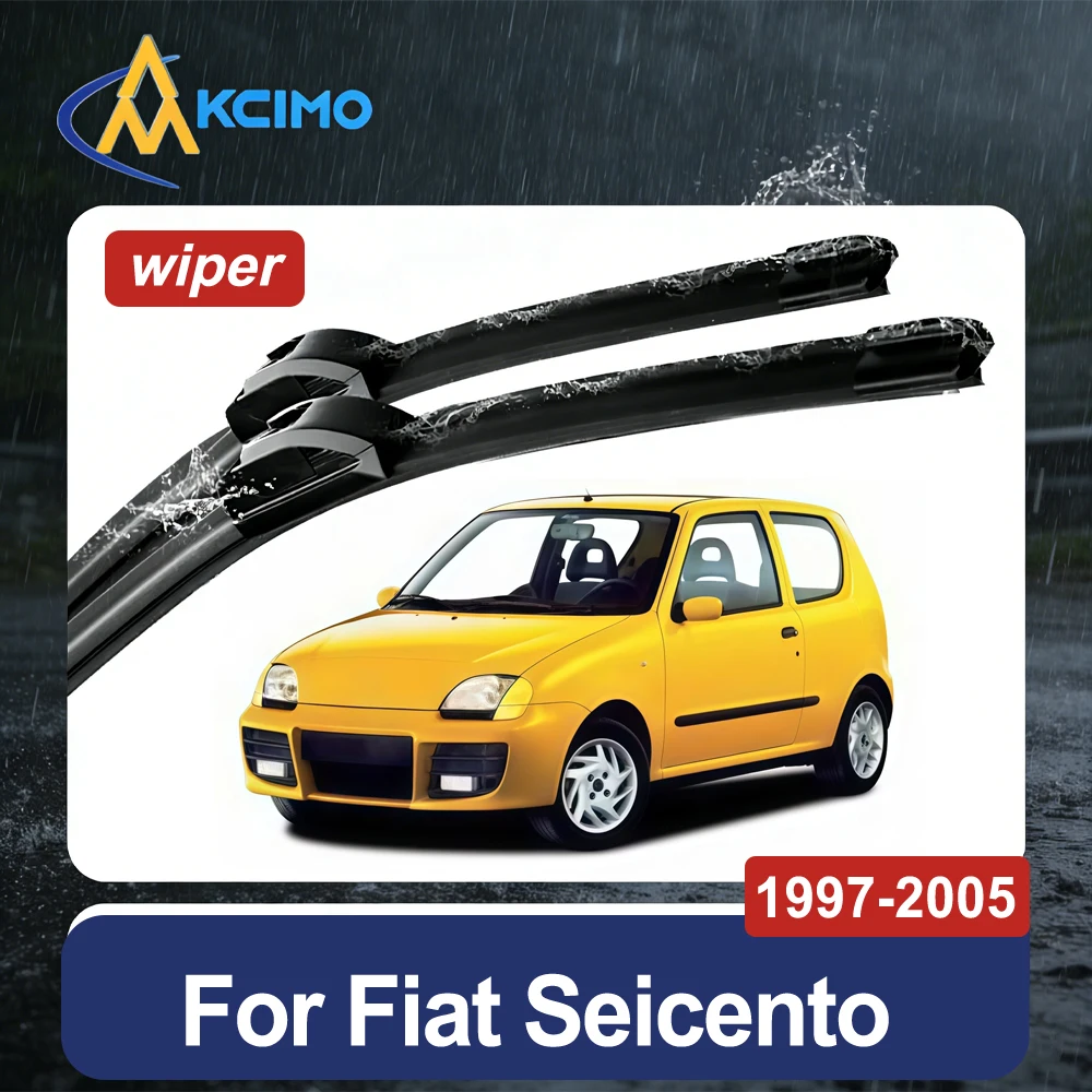 Замена дворников для Fiat Seicento 187 1997-2005, всепогодные передние дворники для водителя и пассажира