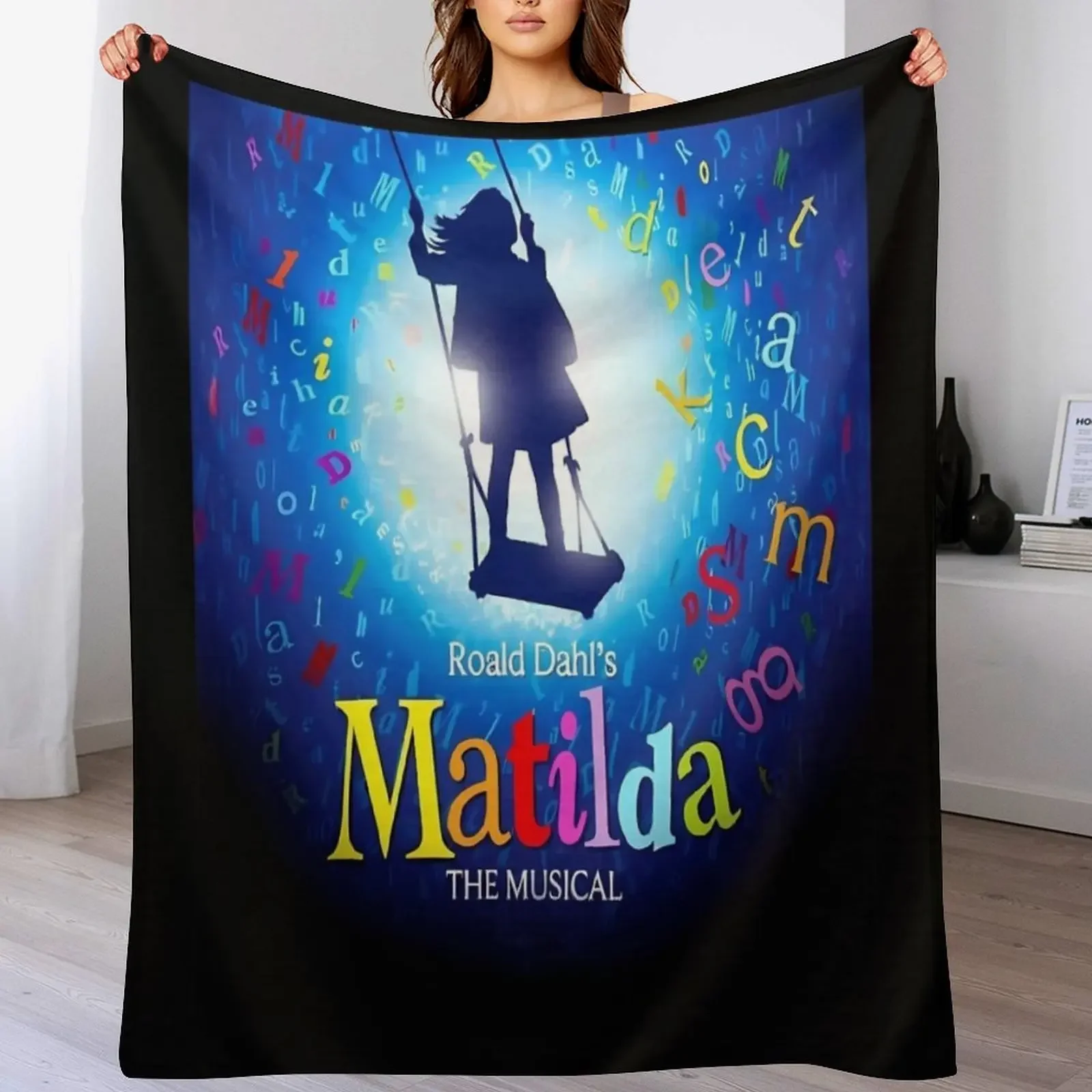 

Matilda musical Throw Blanket Luxury Throw Travel Sofas Soft Blankets